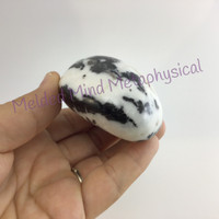 Zebra Jasper Massage Therapy Stone 11oz MMM1904-078 Stone of Compassion Metaphys