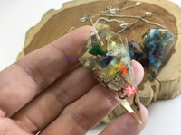 Orgone Chakra Pendulum, crystal pendulum