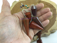 Red Jasper Pendulum, crystal pendulum