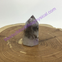 MeldedMind Amethyst Phantom Crystal Obelisk 2in 53mm Point Decor 1905-067