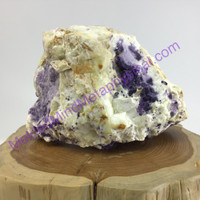 MeldedMind Rough Natural Tiffany Stone Specimen Purple Fluorite Crystal