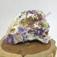 MeldedMind Rough Natural Tiffany Stone Specimen Purple Fluorite Crystal