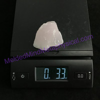 MeldedMind Pink Calcite Specimen 2.22in Natural Pink Crystal Pakistan 225