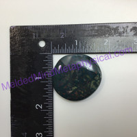 MeldedMind281 Bloodstone Palm Smooth Worry Stone 43mm Metaphysical Energy Crysta