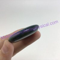 MeldedMind284 Bloodstone Palm Smooth Worry Stone 38mm Metaphysical Energy Crysta