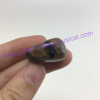 MeldedMind152 Chiastolite Pocket Stone 23mm Tumbled Specimen Metaphysical