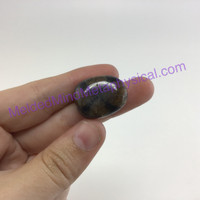 MeldedMind156 Chiastolite Pocket Stone 23mm Tumbled Specimen Metaphysical