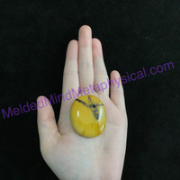 MeldedMind276 Mookaite Mookite Jasper Palm Stone 1.69in 43mm Worry Smooth Pocket