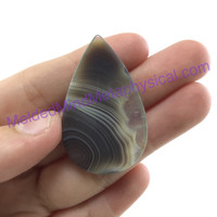 MeldedMind216 Botswana Agate Cabochon 1.61in 41mm Teardrop Jewelry Artist Supply