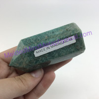 MeldedMind210 Amazonite Obelisk 75mm Point Display Home Decor