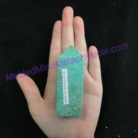 MeldedMind211 Amazonite Obelisk 81mm Point Display Home Decor