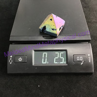 MeldedMind205 Titanium Coated Pyramid 40mm Decor Display Healing