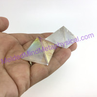 MeldedMind266 One (1) Angel Aura Pyramid Decor Display Healing