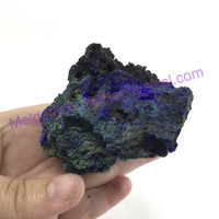 MeldedMind Congo Azurite Malachite Cluster Specimen 2.72in Natural Crystal 195