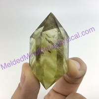 MeldedMind302 Double Terminated Citrine with Phantom 57mm Chip On Point