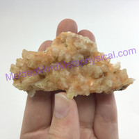 MeldedMind029 Heulandite Crystal Specimen 74mm India Metaphysical Display Decor