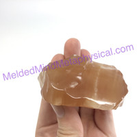 MeldedMind Honey Calcite Specimen 2.30in Pakistan Natural Honey Crystal 003