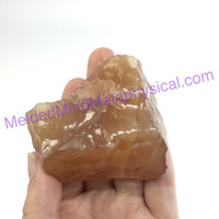 MeldedMind Honey Calcite Specimen 2.30in Pakistan Natural Honey Crystal 003