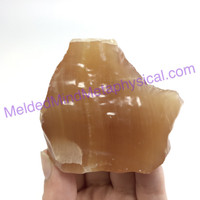 MeldedMind Honey Calcite Specimen 2.30in Pakistan Natural Honey Crystal 003