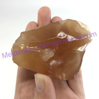 MeldedMind Honey Calcite Specimen 2.40in Pakistan Natural Honey Crystal 005