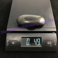MeldedMind Rainbow Obsidian Palm Stone 3.50in 89mm Smooth Worry Metaphysical 088