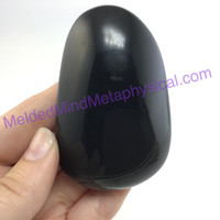 MeldedMind Rainbow Obsidian Palm Stone 2.79in 71mm Smooth Worry Metaphysical 090