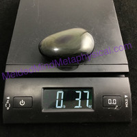 MeldedMind Rainbow Obsidian Palm Stone 2.79in 71mm Smooth Worry Metaphysical 090