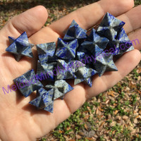 MeldedMind027 One (1) Lapis Lazuli Merkaba Divinations Crystal Spiritual Healing