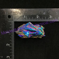 MeldedMind312 Titanium Coated Kyanite Blade 54mm Rainbow Specimen