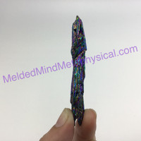 MeldedMind315 Titanium Coated Kyanite Blade Pendant 66mm Pre Drilled