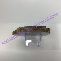 MeldedMind478 Petrified Wood Slab Display 165mm Fossil Crystal