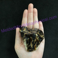 MeldedMind Chocolate Calcite Specimen 2.98in Pakistan Natural Brown Crystal 097