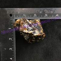 MeldedMind Chocolate Calcite Specimen 2.92in Pakistan Natural Brown Crystal 103