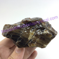 MeldedMind Chocolate Calcite Specimen 3.07in Pakistan Natural Brown Crystal 105