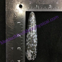 MeldedMind488 Gabbro Massage Therapy Wand 89mm Metaphysical Holisitic Crystal