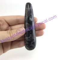 MeldedMind490 Gabbro Massage Therapy Wand 90mm Metaphysical Holisitic Crystal