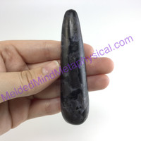 MeldedMind490 Gabbro Massage Therapy Wand 90mm Metaphysical Holisitic Crystal