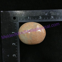 MeldedMind268 Orange Moonstone Palm Stone 56mm Worry Crystal Stone