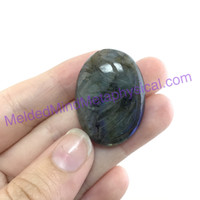 MeldedMind273 Carved Small Labradorite Cabochon 35mm Jewelry Wire Wrapping Holis