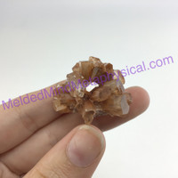 MeldedMind Brown Aragonite Specimen 1.19in Natural Crystal Sefrou, Morocco 189
