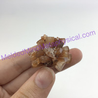 MeldedMind Brown Aragonite Specimen 1.19in Natural Crystal Sefrou, Morocco 189