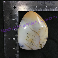 MeldedMind Polished Dendritic Agate 3.75in Natural Inclusions Crystal 149