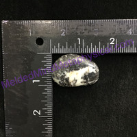 MeldedMind136 Zebra Jasper Palm Stone 37mm Stone of Compassion Metaphysical Heal