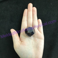 MeledMind Polished Faceted Garnet Specimen 26mm Vibrant Healing Stone Metaphysical 290