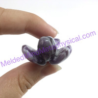 MeldedMind Amethyst Angel 51mm Purple Metaphysical Crystal 612