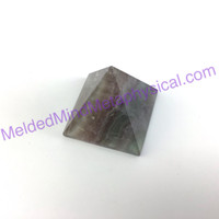 MeldedMind Small Fluorite Pyramid 1.37in 35mm Purple Display Specimen 904