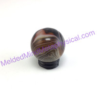 MeldedMind Banded Agate 40mm Metaphysical Healing Crystal 042