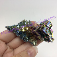 MeldedMind Bismuth Specimen 2.81in Rainbow Metal Crystal Germany 167
