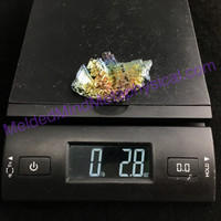 MeldedMind Bismuth Specimen 2.58in Rainbow Metal Crystal Germany 169