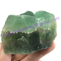 MeldedMind Rough Green Fluorite 2.51 in 63.8mm China Natural Crystal Stone 172